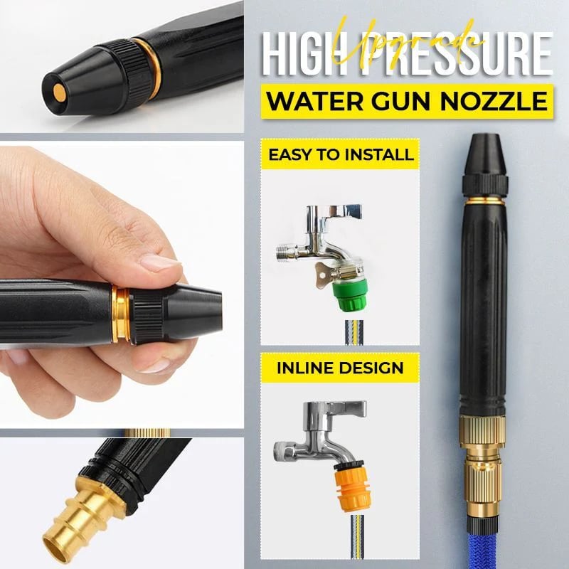 🔥 HOT SALE  49% OFF🔥50K+ SOLD!🛡️🚿 High-Pressure Water Gun