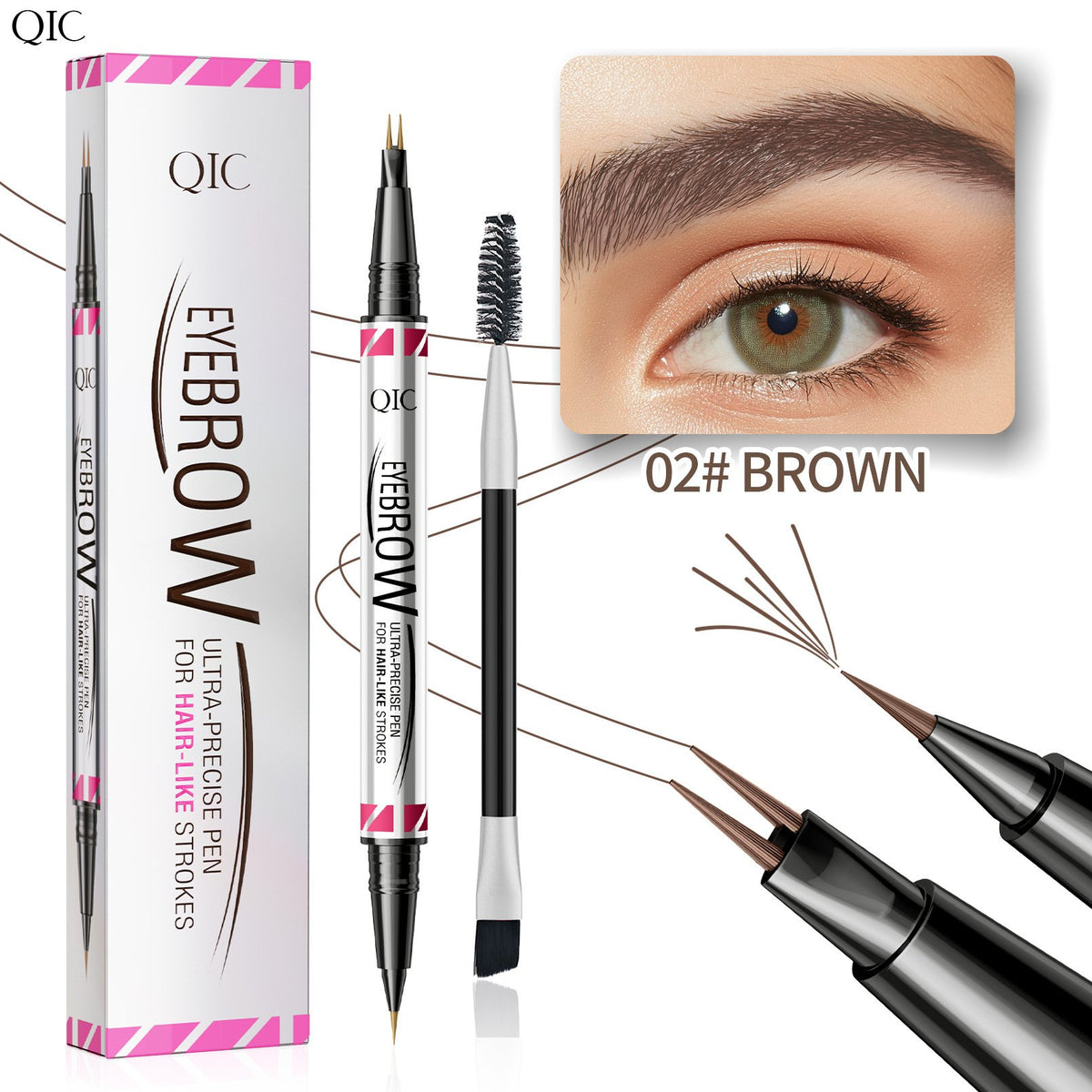 🎉Last Day 49% OFF ✨-3D Waterproof Microblading Eyebrow Pen