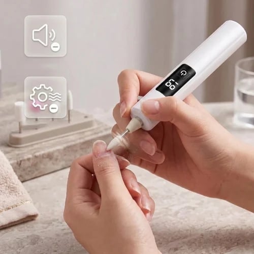 2026 HOT SALE🥳💞50K+ SOLD!💅-Electric Nail Grinder With LED Light