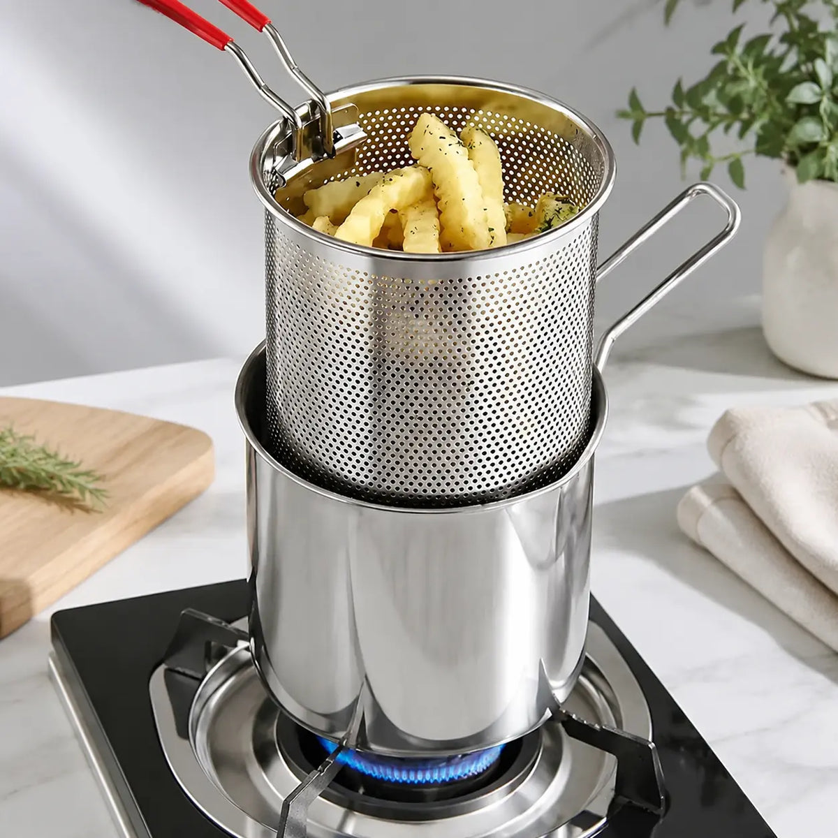 🔥LAST DAY SALE 50% OFF🎁304 Stainless Steel Multifuntional Fryer