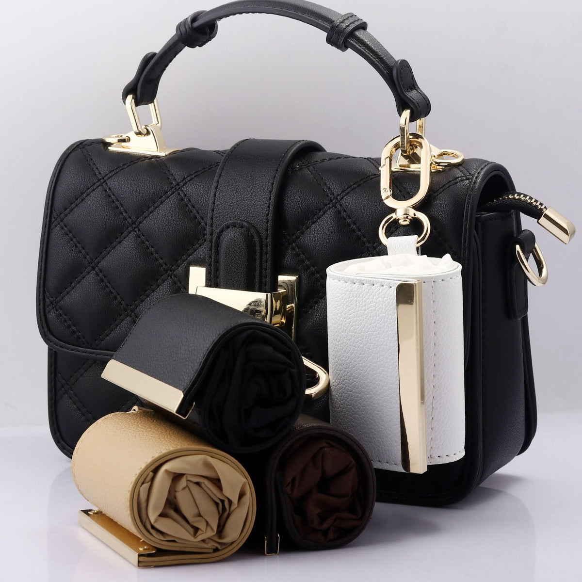 🔥LAST DAY SALE Buy 1 Get 1 Free-👜✨Foldable Shopping Bag Keychain Eco-Friendly Reusable Tote Bag