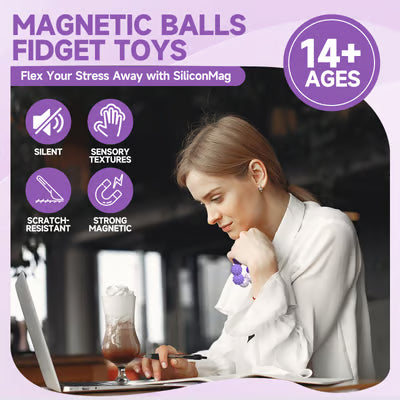 🌟Magnetic Sensory Fidget Ball Toy🧲