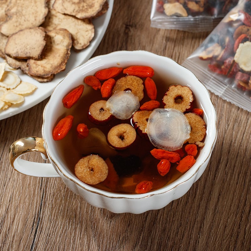 Sip into Nature with Every Cup of 🍵Ginseng Six Treasure Tea