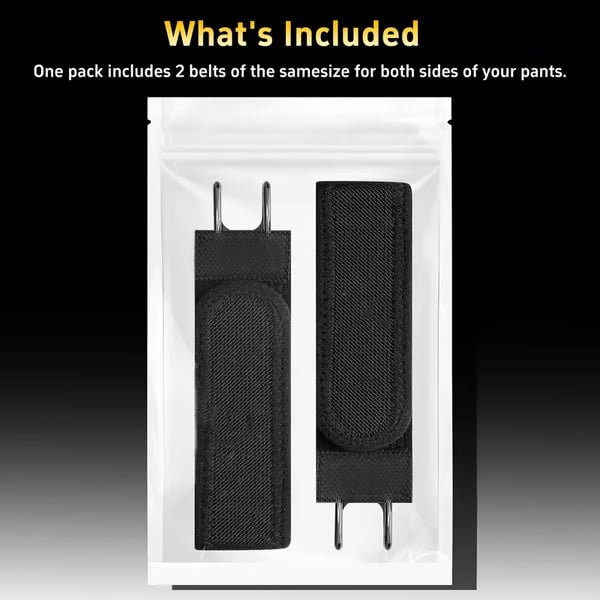 🔥Only $14.99 Last Day Promotion!🔥🔥 2Pcs Metal Hook Tactical Elastic Belt