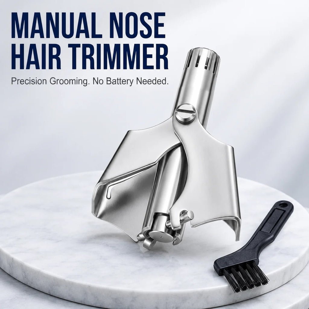 🔥LAST DAY SALE 49% OFF-✂️ Manual Nose Hair Trimmer – Precision Grooming. No Battery Needed.