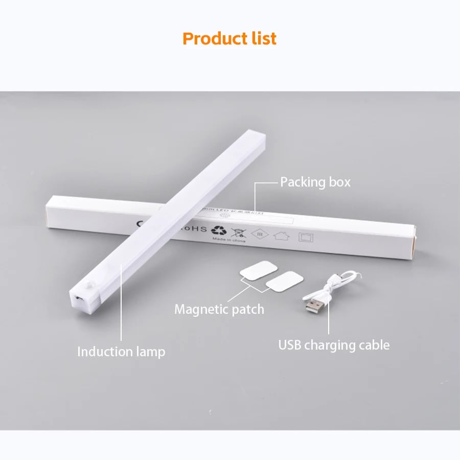 🔥Only $4.99 Last Day Promotion!💡 Punch-free Smart Sensor Magnetic Rechargeable LED Lights