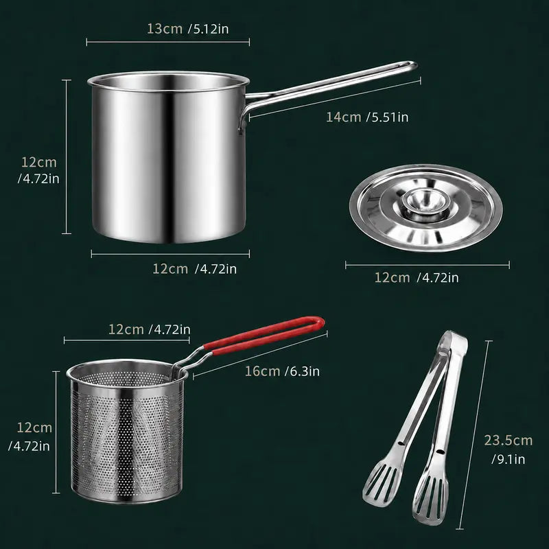 🔥LAST DAY SALE 50% OFF🎁304 Stainless Steel Multifuntional Fryer