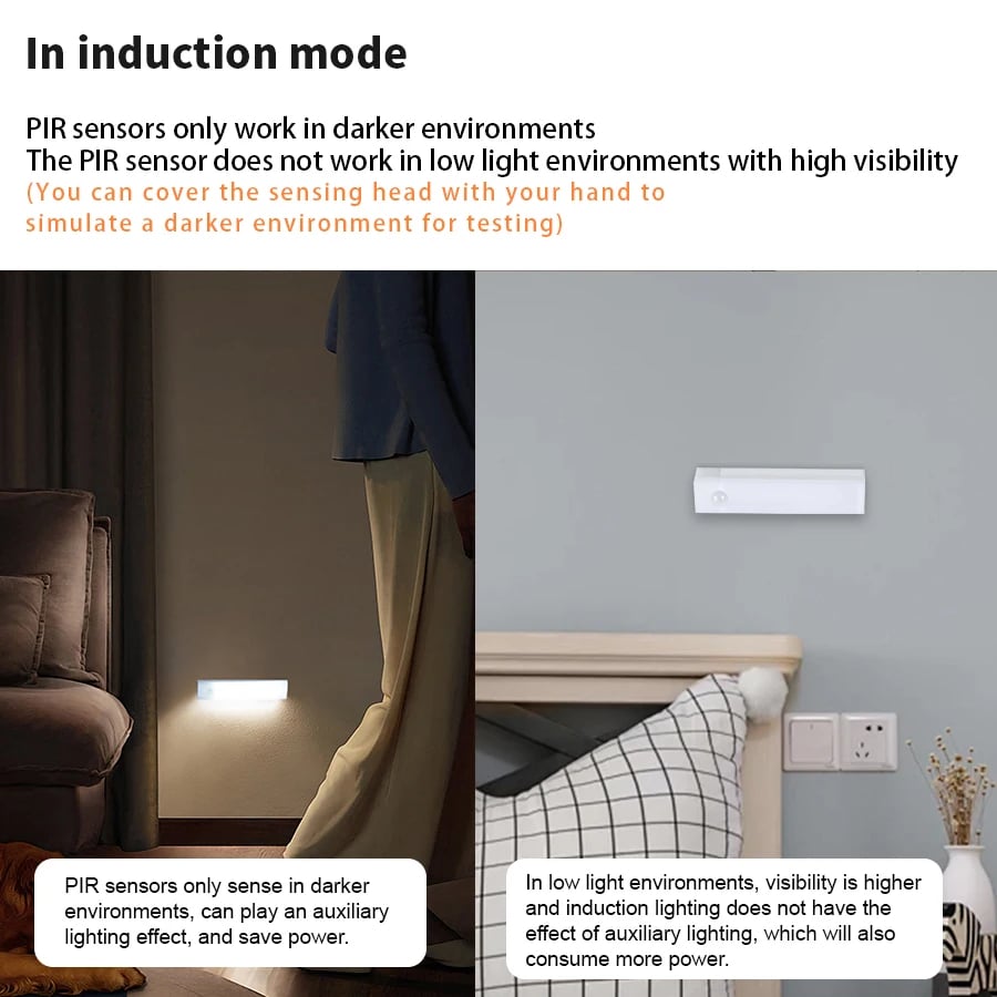 🔥Only $4.99 Last Day Promotion!💡 Punch-free Smart Sensor Magnetic Rechargeable LED Lights