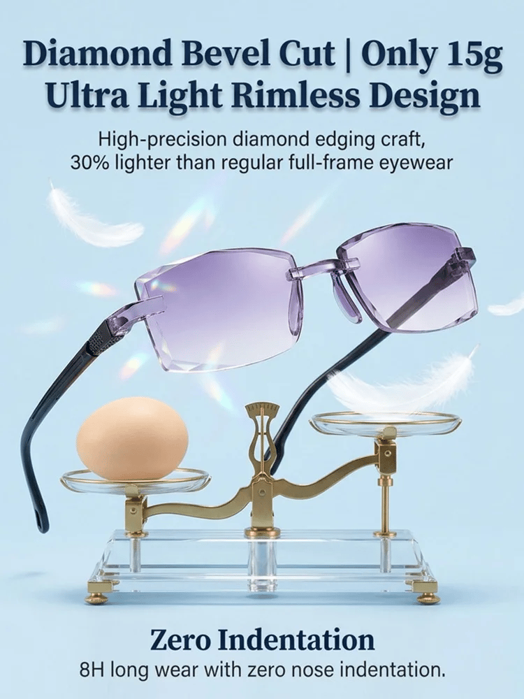 🔥Last Day 49%👓[Regain Your Youthful Vision] Smart Zoom Diamond-Cut Reading Glasses