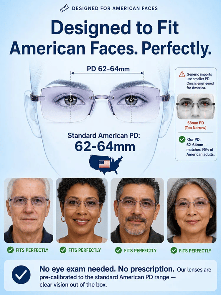 🔥Last Day 49%👓[Regain Your Youthful Vision] Smart Zoom Diamond-Cut Reading Glasses