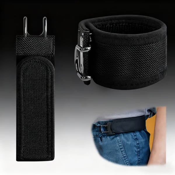 🔥Only $14.99 Last Day Promotion!🔥🔥 2Pcs Metal Hook Tactical Elastic Belt