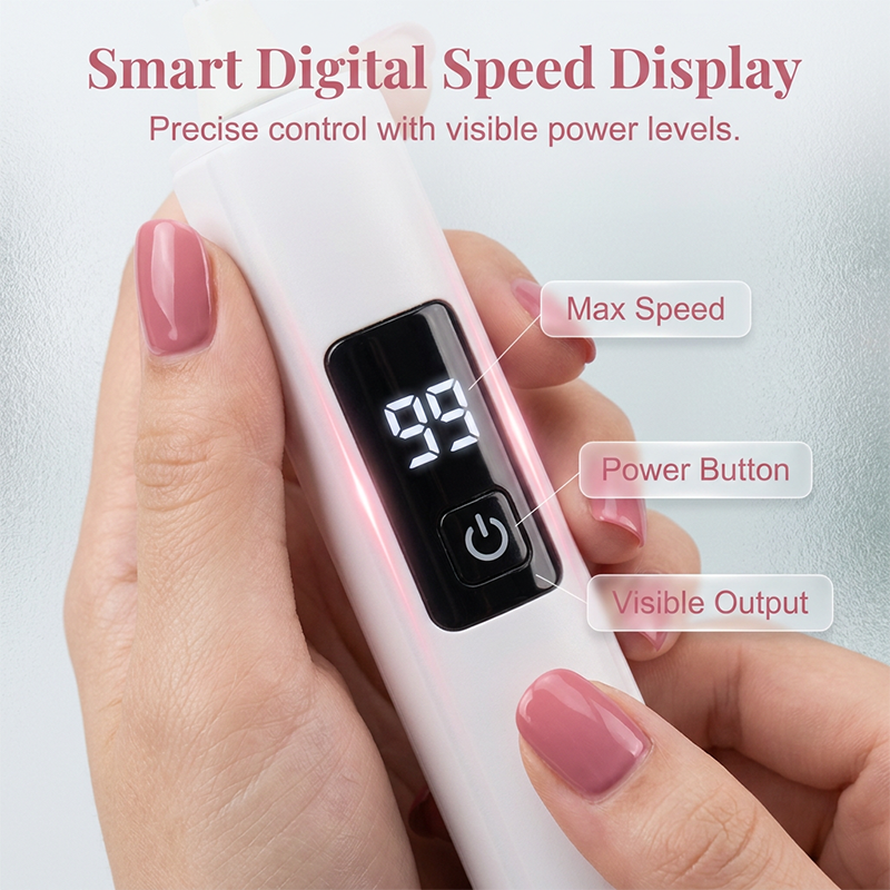 2026 HOT SALE🥳💞50K+ SOLD!💅-Electric Nail Grinder With LED Light
