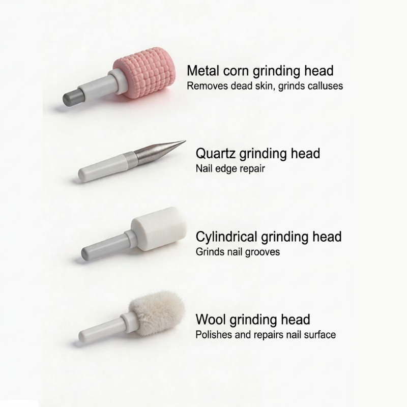 2026 HOT SALE🥳💞50K+ SOLD!💅-Electric Nail Grinder With LED Light